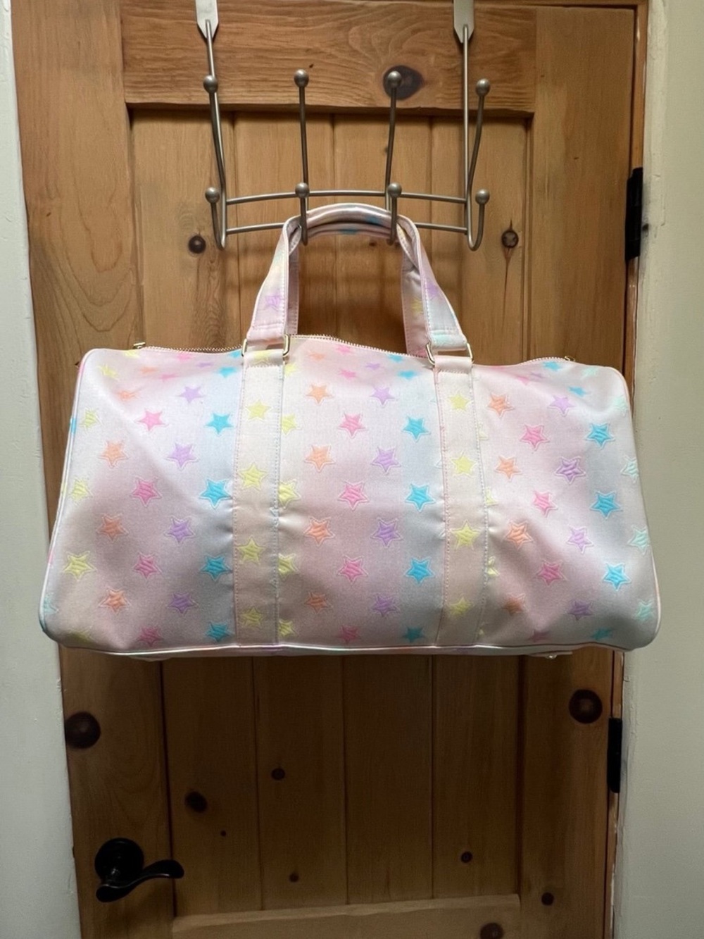 Stoney Clover Lane× Park & Beach Jacquard Duffle NWOT
